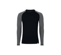 DANISH ENDURANCE Base Layer 'Merino' bleu / gris, Taille XL