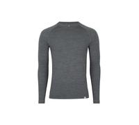 DANISH ENDURANCE Base Layer 'Merino' gris foncé / blanc, Taille XL