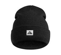 DANISH ENDURANCE Bonnet de Pêcheur Chaud, Bonnet Homme et Femme, Recyclé, Doublure Polaire, pour l'Automne et l'hiver, Noir, One Size