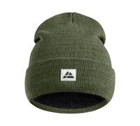 DANISH ENDURANCE Bonnet de Pêcheur Chaud, Bonnet Homme et Femme, Recyclé, Doublure Polaire, pour l'Automne et l'hiver, Vert, One Size