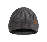 DANISH ENDURANCE Bonnet en Laine Mérinos Tricoté, Gris Foncé, One Size