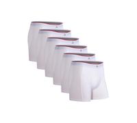 DANISH ENDURANCE Boxers 'Bamboo' gris / rouge / blanc, Taille M