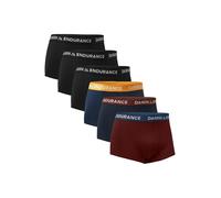 DANISH ENDURANCE Boxers bleu marine / bordeaux / noir, Taille M