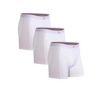 DANISH ENDURANCE Boxers Hommes en Bambou, Lot de 3, Blanc, M