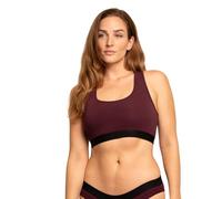 DANISH ENDURANCE Brassière en Coton Bio (Bordeaux S)
