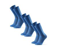 DANISH ENDURANCE Chaussettes de Cyclisme, Lot de 3 ou 5, Bleu, 43-47