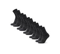 DANISH ENDURANCE Chaussettes de Randonnée en Laine Mérinos Chaudes, Unisexes, 3 & 5 Paire, Gris Foncé, 39-42