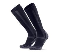 DANISH ENDURANCE Chaussettes de Randonnée en Laine Mérinos Hauteur Genoux Lot de 1 ou 3, Bleu Marine, 43-47
