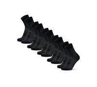 DANISH ENDURANCE Chaussettes de sport gris foncé / noir, Taille 35-38