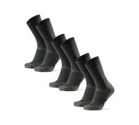 DANISH ENDURANCE Chaussettes de Randonnée, Lot de 3 ou 5, Vert Forêt, 43-47