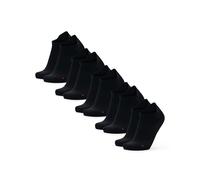 DANISH ENDURANCE Chaussettes de Course Respirantes pour Hommes et Femmes, Lot de 5, Noir, 39-42