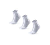 DANISH ENDURANCE Chaussettes de Running Mi-Hautes, Lot de 3 ou 5 | Chaussettes de Course Longue Distance, Rembourrées et Anti-Ampoules, Séchage Rapide pour Marathon et Été, Unisexe