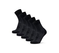 DANISH ENDURANCE Chaussettes de Randonnée en Laine Mérinos Légères, Lot de 3 ou 5 - Chaussettes Anti-Ampoules, Chaudes Homme & Femme