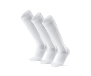 DANISH ENDURANCE Chaussettes de sport 'Organic Compression' blanc, Taille 43-47
