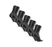 DANISH ENDURANCE Chaussettes Laine Mérinos, Lot de 3 ou 5, Gris, 39-42