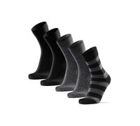 DANISH ENDURANCE Chaussettes 'Merino Dress' gris foncé, Taille 43-47