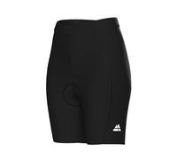 DANISH ENDURANCE Cuissard Vélo Femme, Rembourrage 3D, Short de Cyclisme Respirant et Élastique, Black/Black, L