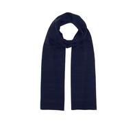 DANISH ENDURANCE Écharpe d'Hiver en Laine Mérinos, Bleu Marine Foncé, One Size
