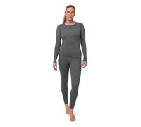 DANISH ENDURANCE Ensemble Thermique en Mérinos Femme, Gris, S