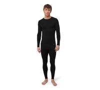DANISH ENDURANCE Ensemble Thermique en Mérinos Homme, Noir, M