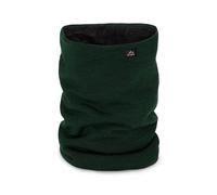 DANISH ENDURANCE Guêtre de Cou en Mérinos Thermique avec Polaire, Cache-Cou Chaud pour l'Hiver, pour Hommes et Femmes, Vert foncé, One Size