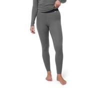 DANISH ENDURANCE Legging Thermique en Mérinos Femme, Gris, L