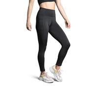 DANISH ENDURANCE Leggings de Sport pour Femmes avec Poches, Leggings Stretch Confortables à Taille Haute pour Fitness, Gris, XS