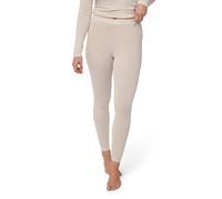 DANISH ENDURANCE Leggings Thermiques en Laine Mérinos pour Femmes, Blanc Cassé, M