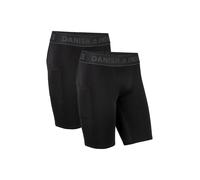DANISH ENDURANCE Lot de 2 Shorts de Compression Homme, Anti-Frottements, Sport & Running, Noir, XXL