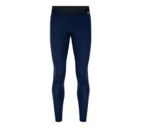 DANISH ENDURANCE Pantalon fonctionnel 'Merino' bleu foncé / blanc, Taille M