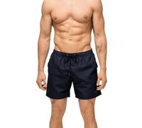 DANISH ENDURANCE Short de Bain Léger et Confortable pour Hommes, Bleu Marine, L