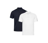 DANISH ENDURANCE T-Shirt bleu marine / blanc, Taille XL