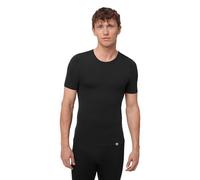 DANISH ENDURANCE T-Shirt Couche de Base en Laine Mérinos Chaude, Noir, L