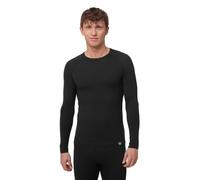 DANISH ENDURANCE T-Shirt Thermique Mérinos Homme, Noir, XL