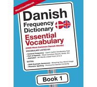 Danish Frequency Dictionary - Essential Vocabulary: 2500 Most Common Danish Words