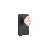 Danish Pastel Aesthetic Daisy Flower Preppy Blush Pink PopSockets PopWallet pour MagSafe