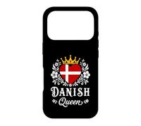 Danish Queen Denmark Flag Proud Danish Woman Coque pour iPhone 17 Pro