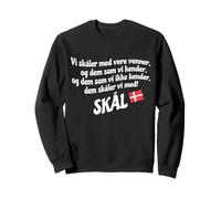 Danish Skool Toast Heritage Viking Spirit Danemark Party Sweatshirt