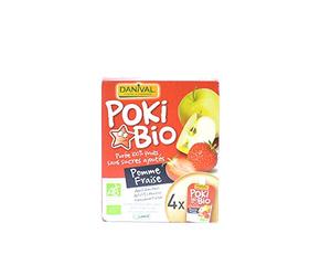 Danival - compotes Poki Bio Pomme Fraise 4X90G