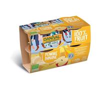 Danival - Purée Pommes bananes BIO 4 x 100g - Vendu par unité