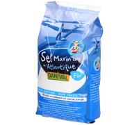 DANIVAL® Sel Marin Gris de l'Atlantique non raffiné - traité 1 kg