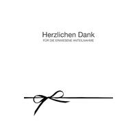 DANK Lot de 5 cartes de vœux Motif nœud 10,5 x 14,5 cm