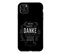Danke Merci Gracias Grazie Multilingue Coque pour iPhone 11 Pro Max