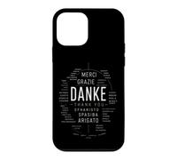 Danke Merci Gracias Grazie Multilingue Coque pour iPhone 12 Mini
