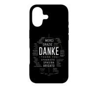 Danke Merci Gracias Grazie Multilingue Coque pour iPhone 17