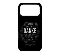 Danke Merci Gracias Grazie Multilingue Coque pour iPhone 17 Pro Max