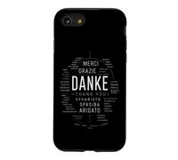 Danke Merci Gracias Grazie Multilingue Coque pour iPhone SE (2020) / 7/8