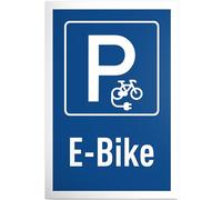 DankeDir! Plaque de parking en plastique - 30 x 20 cm - Idée cadeau - Décoration de fête - Cadeau pour propriétaires de vélos électriques - Avec inscription en allemand