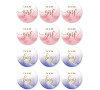 Danlai 120pcs Gender Reveal Stickers Boy Ou Girl Sticker for Gender Revey Party Decoration Baby Shower Supplies Box Label