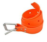 Danlai Ceinture De Lest en Silicone De Plongée Ceinture De Lest Marseillaise avec Boucle en Acier Inoxydable Ceinture Porteuse Accessoire De Plongée pour L'apnée